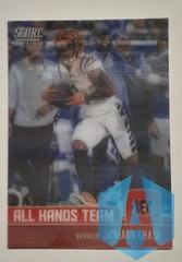 2022 SCORE ALL HANDS TEAM AH4 Ja'MARR CHASE BENGALS 3D LENTICULAR